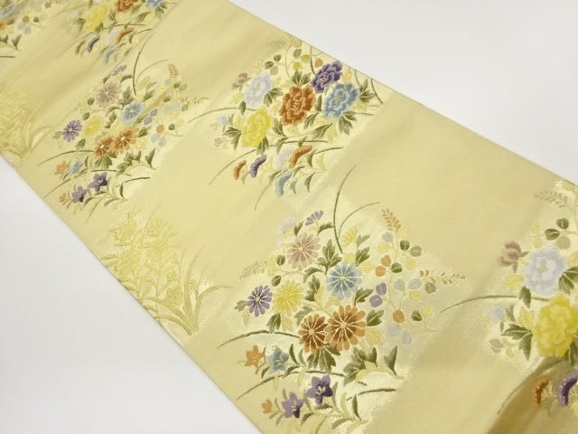 Japanese Kimono / Fukuro Obi Silk